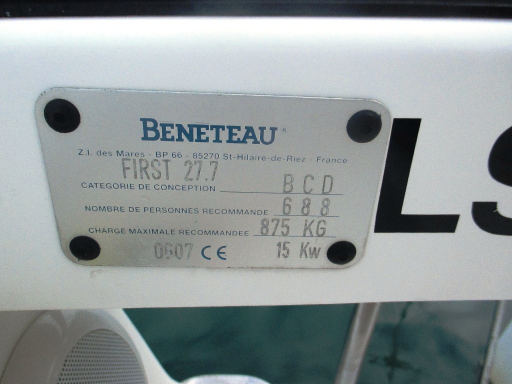 Beneteau First 27.7 2007