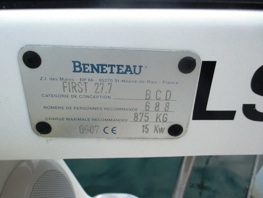Beneteau First 27.7 2007
